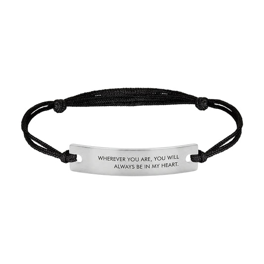 Engraved Promise Bracelet (L)