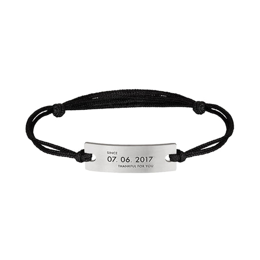 Engraved Promise Bracelet (S)