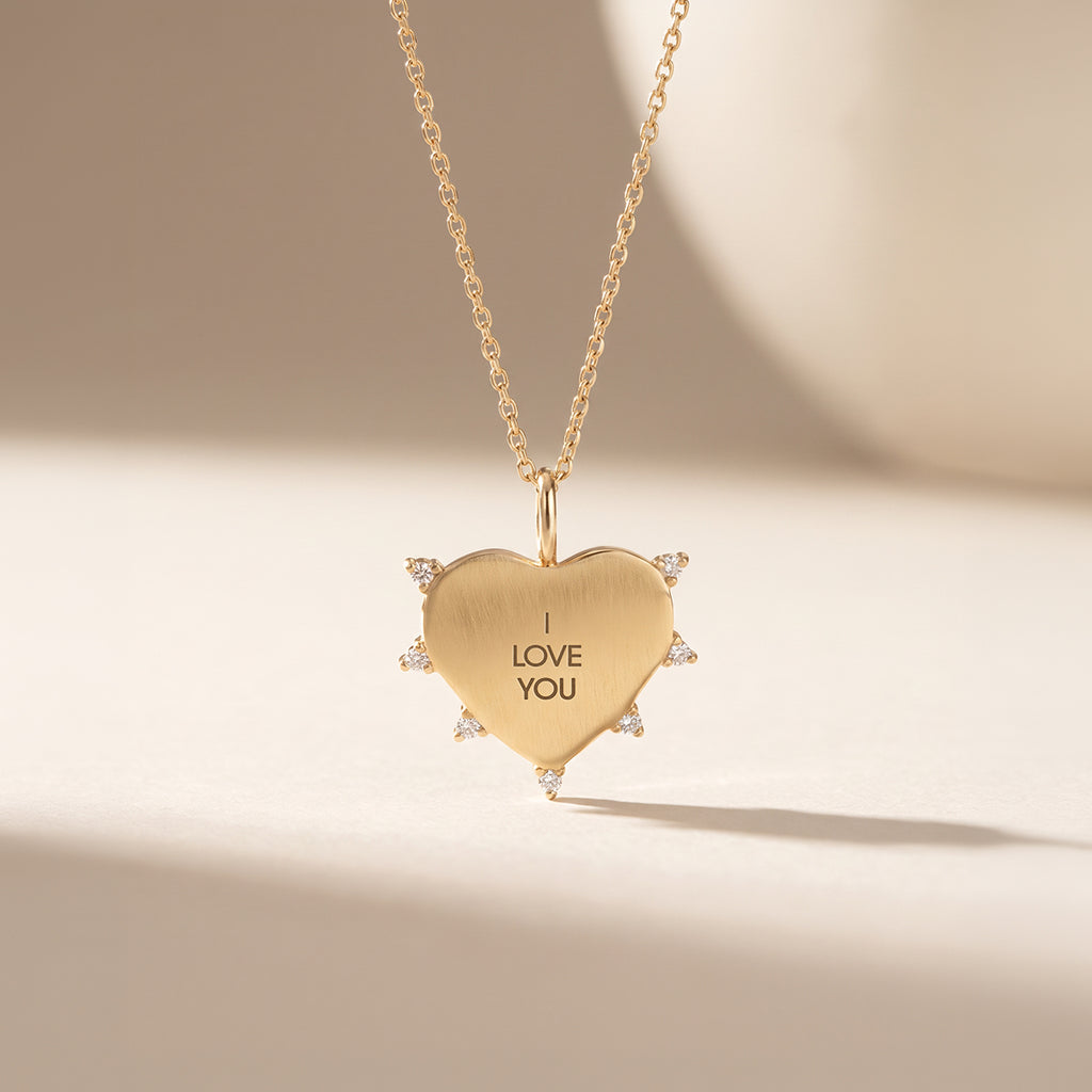 Heart Diamond Pendant