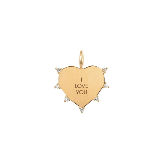 Heart Diamond Pendant