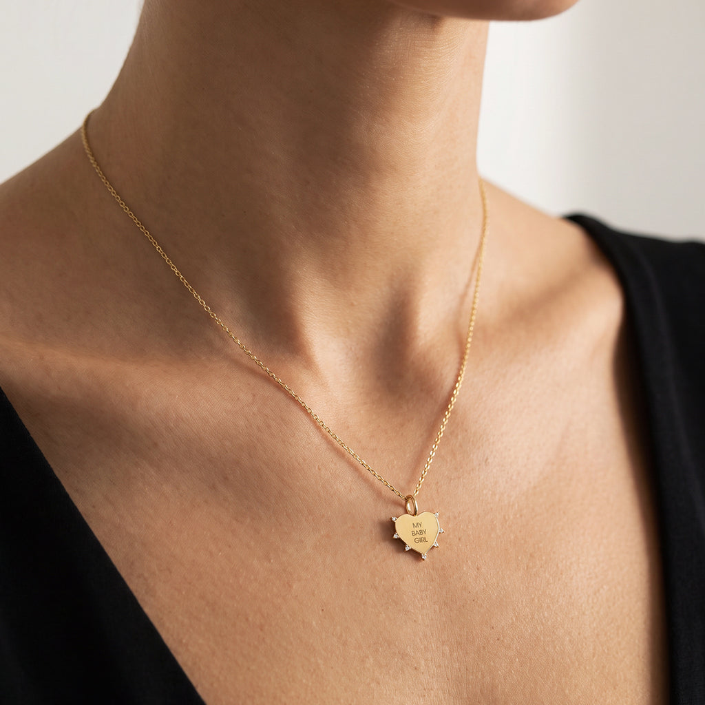 Heart Diamond Pendant (S)