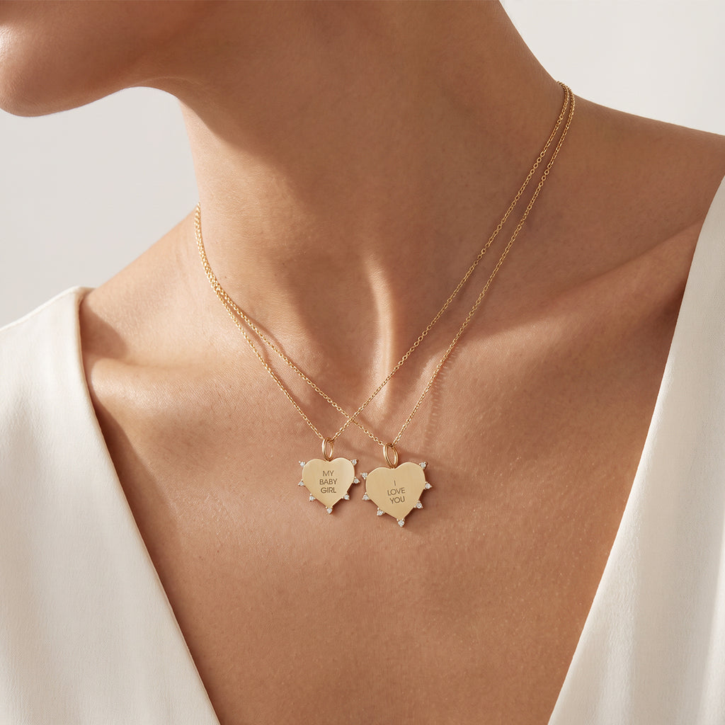 Heart Diamond Pendant (S)