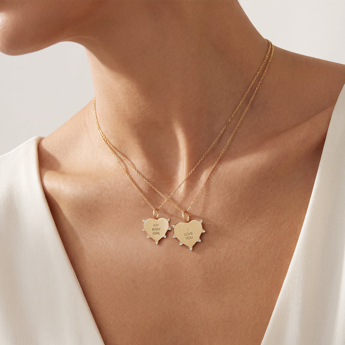 Heart Diamond Pendant (S)