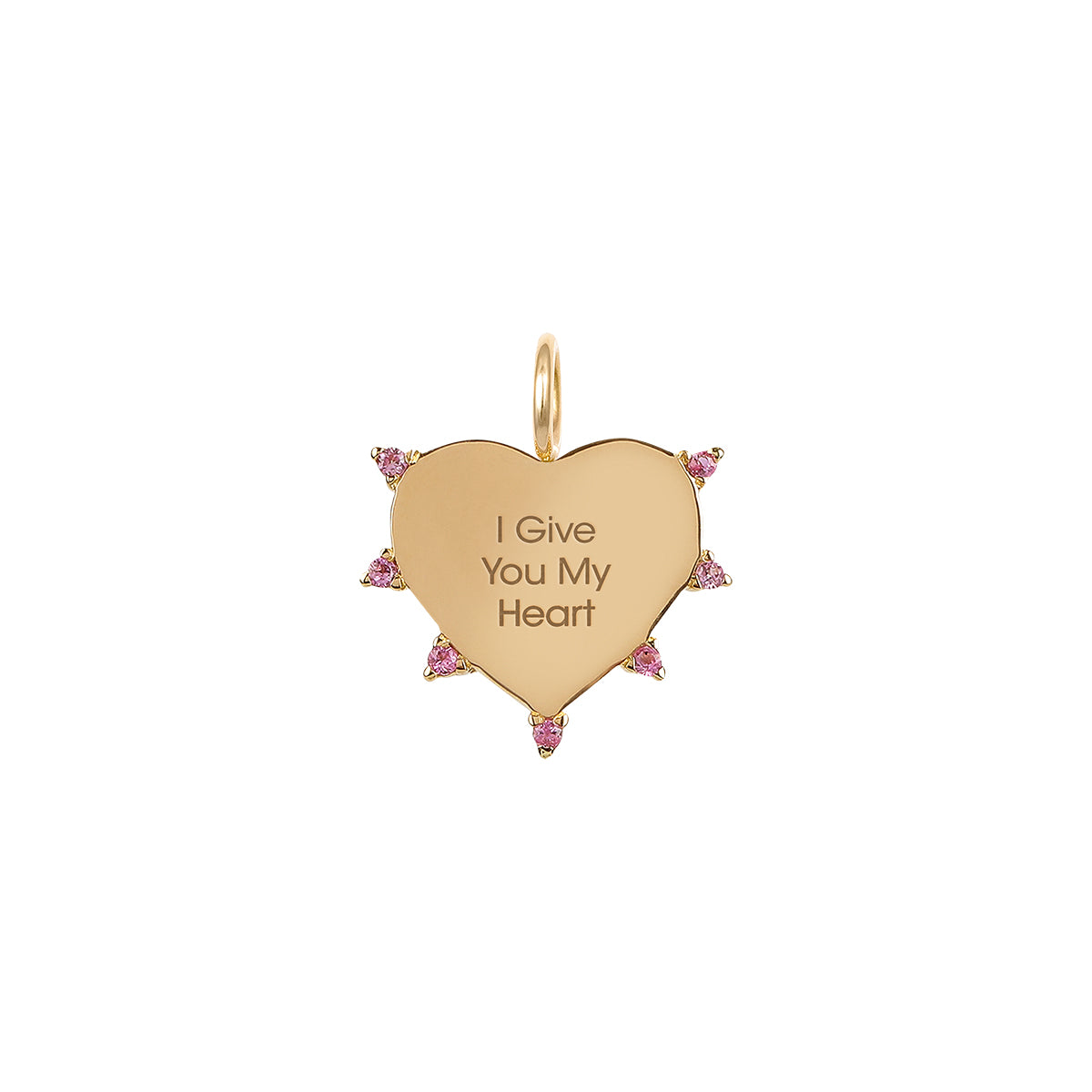 Heart Sapphire Pendant