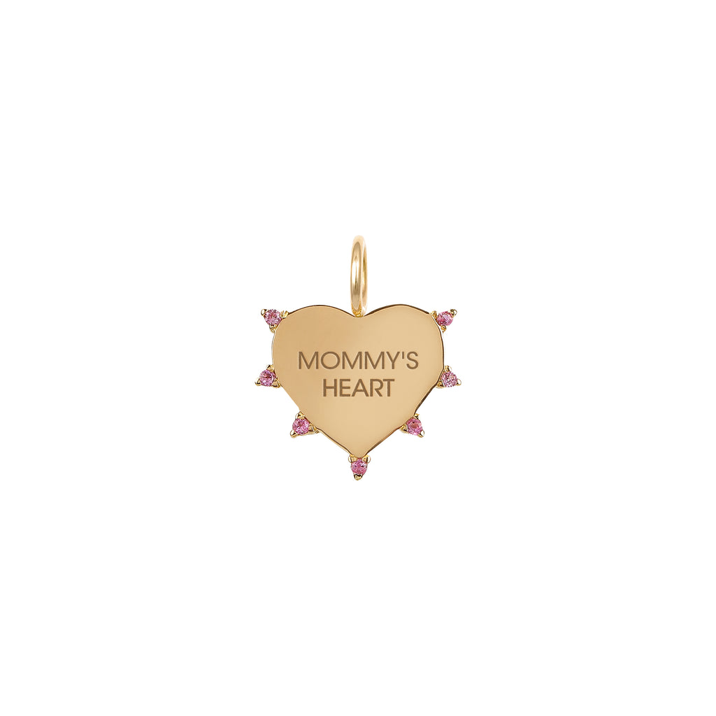 Heart Sapphire Pendant (S)