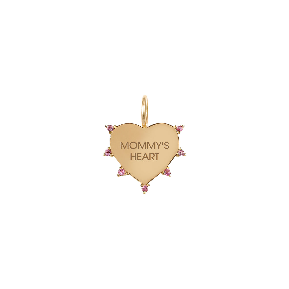 Heart Sapphire Pendant (S)