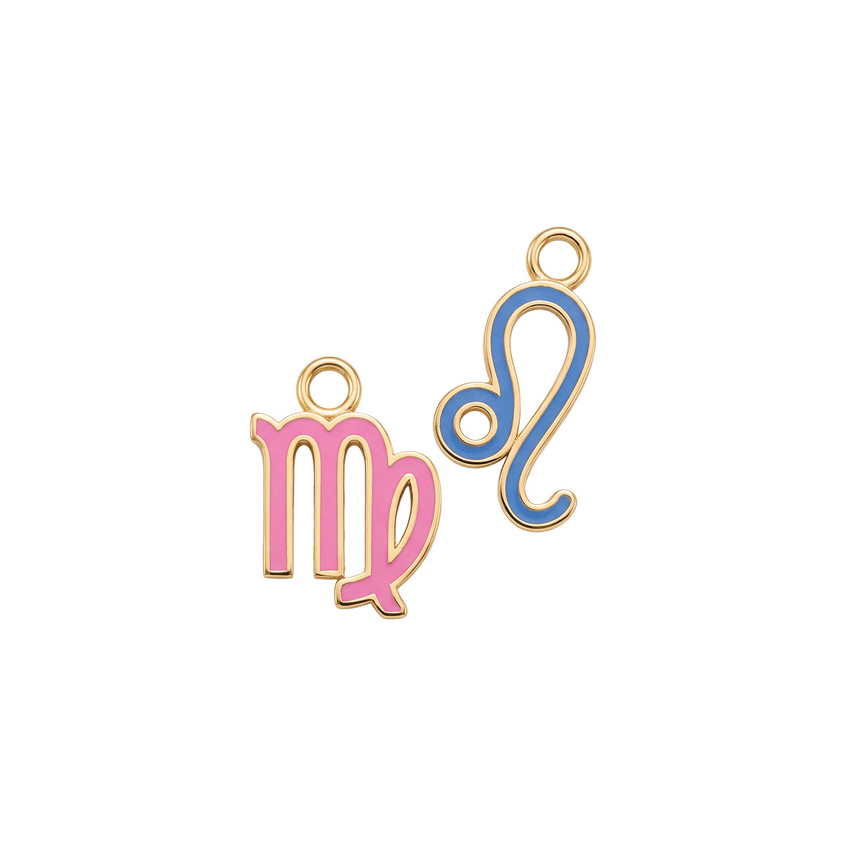 Horoscope Enamel Charm