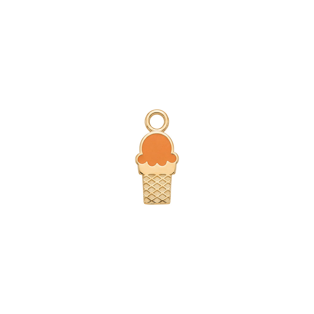 Ice Cream Square Cone Charm