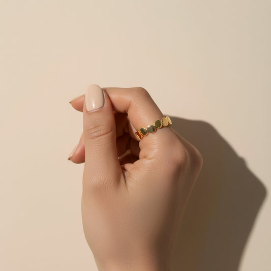 Multi Irregular Circle Ring