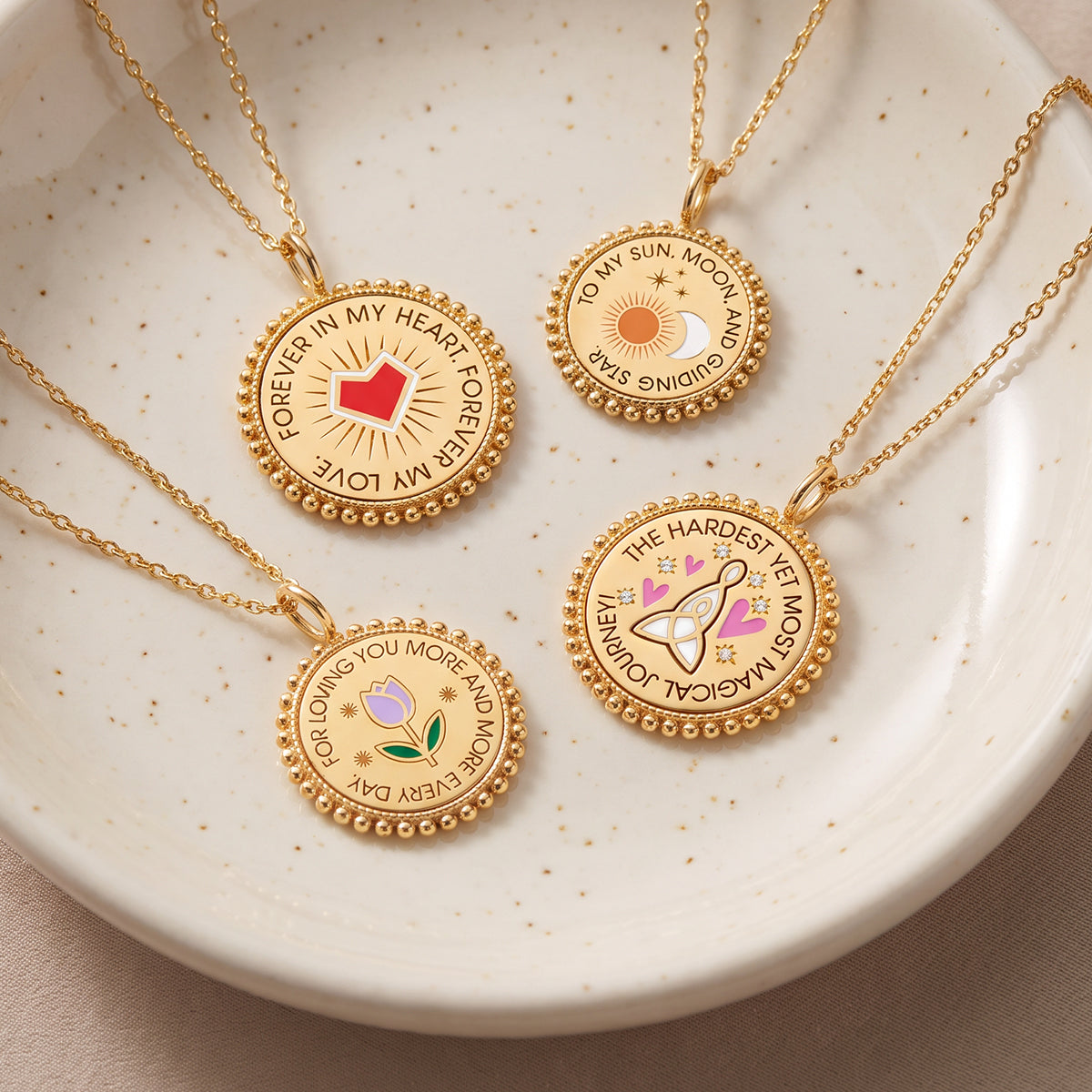 Love You More Pendant (Small)