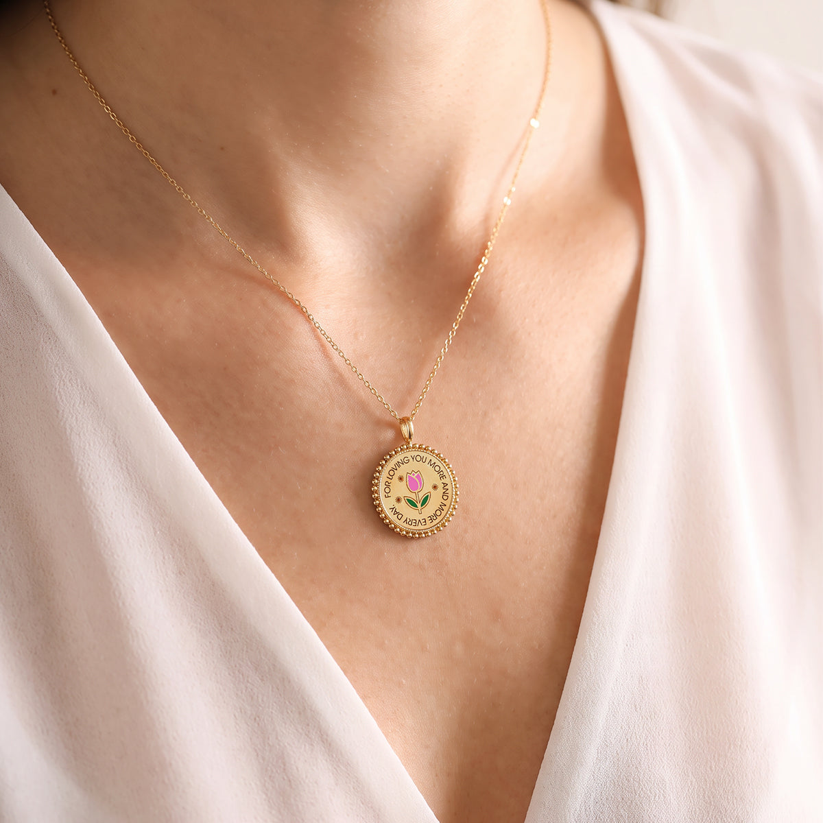 Love You More Pendant (Small)