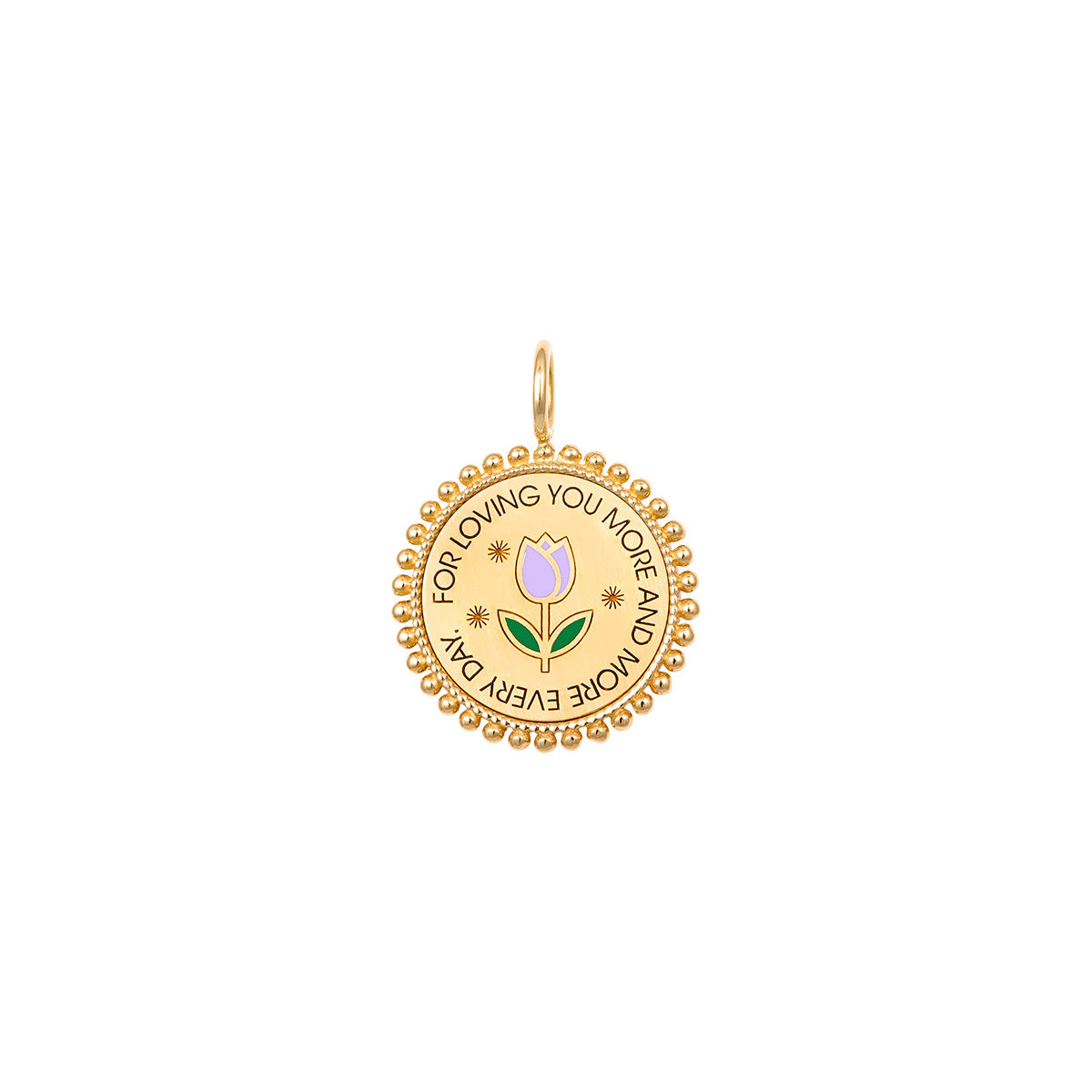 Love You More Pendant (Small)
