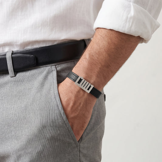 Name To Keep Leather Bracelet