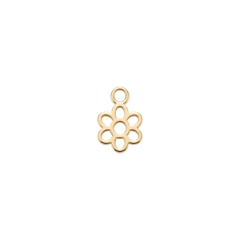 Outline Flower Charm
