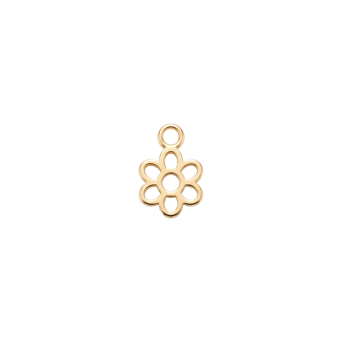 Outline Flower Charm