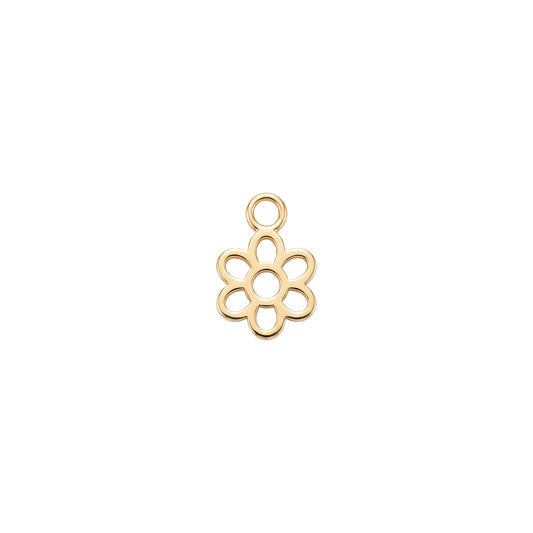 Outline Flower Charm