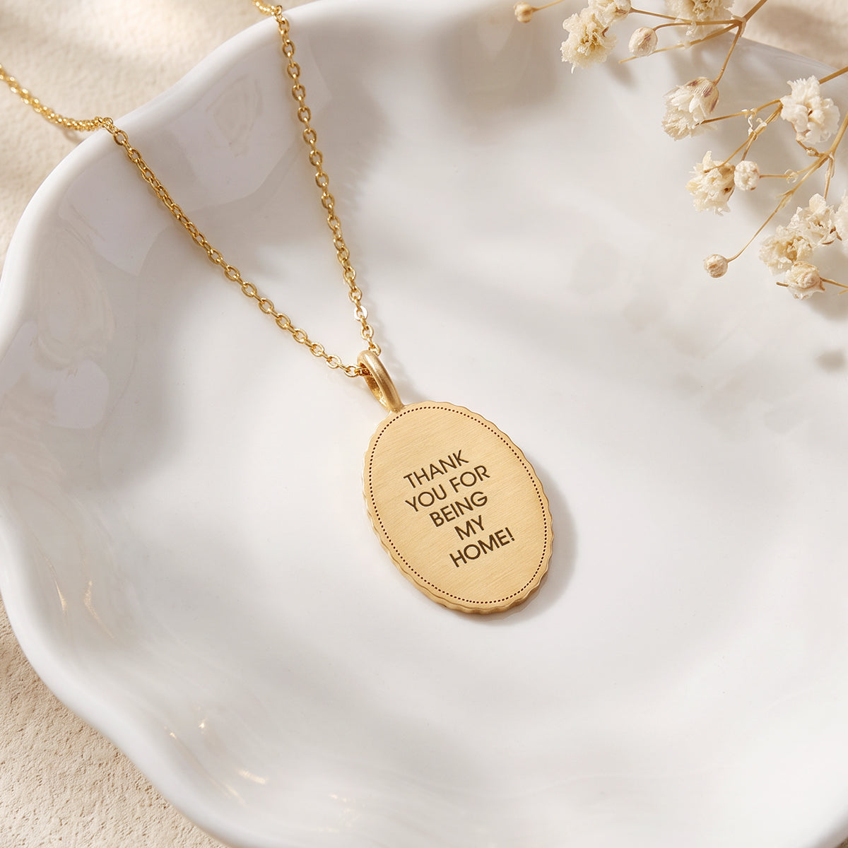 Oval Vintage Pendant