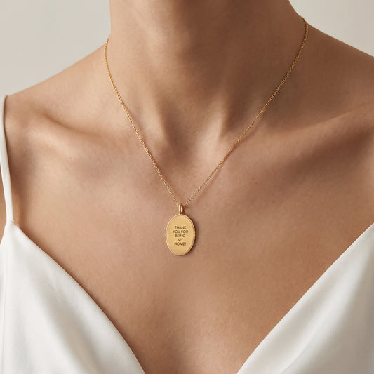 Oval Vintage Pendant