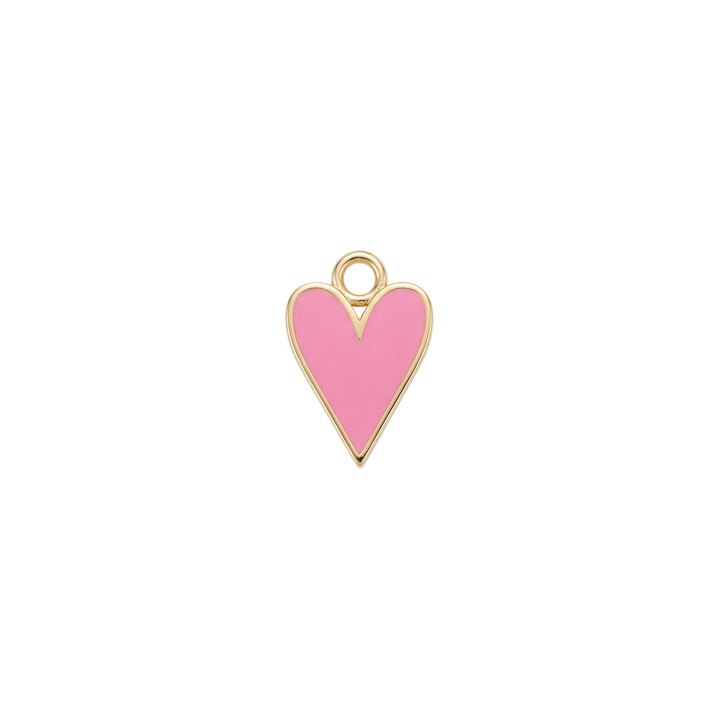 Perfect Heart Enamel Charm (L)