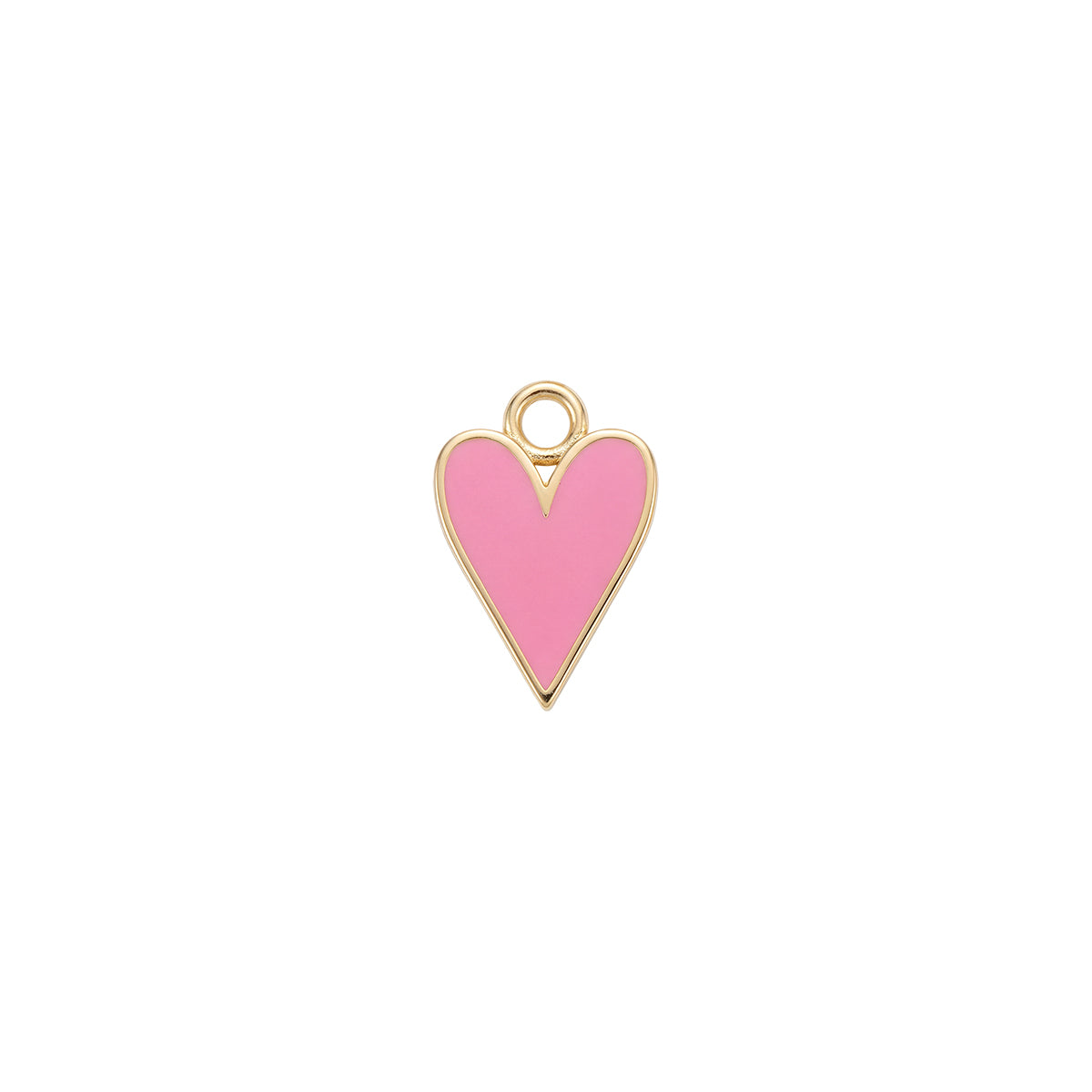 Perfect Heart Enamel Charm (L)