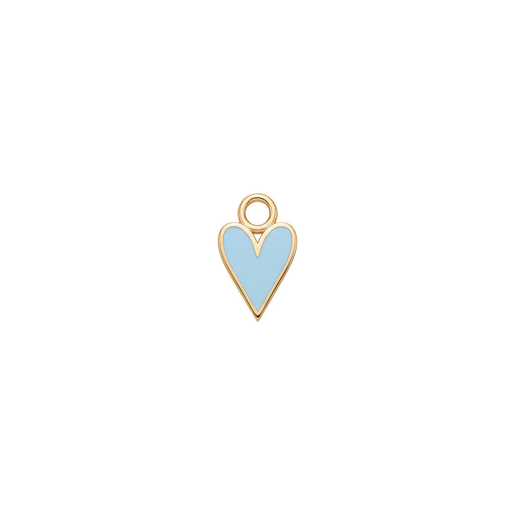 Perfect Heart Enamel Charm (S)