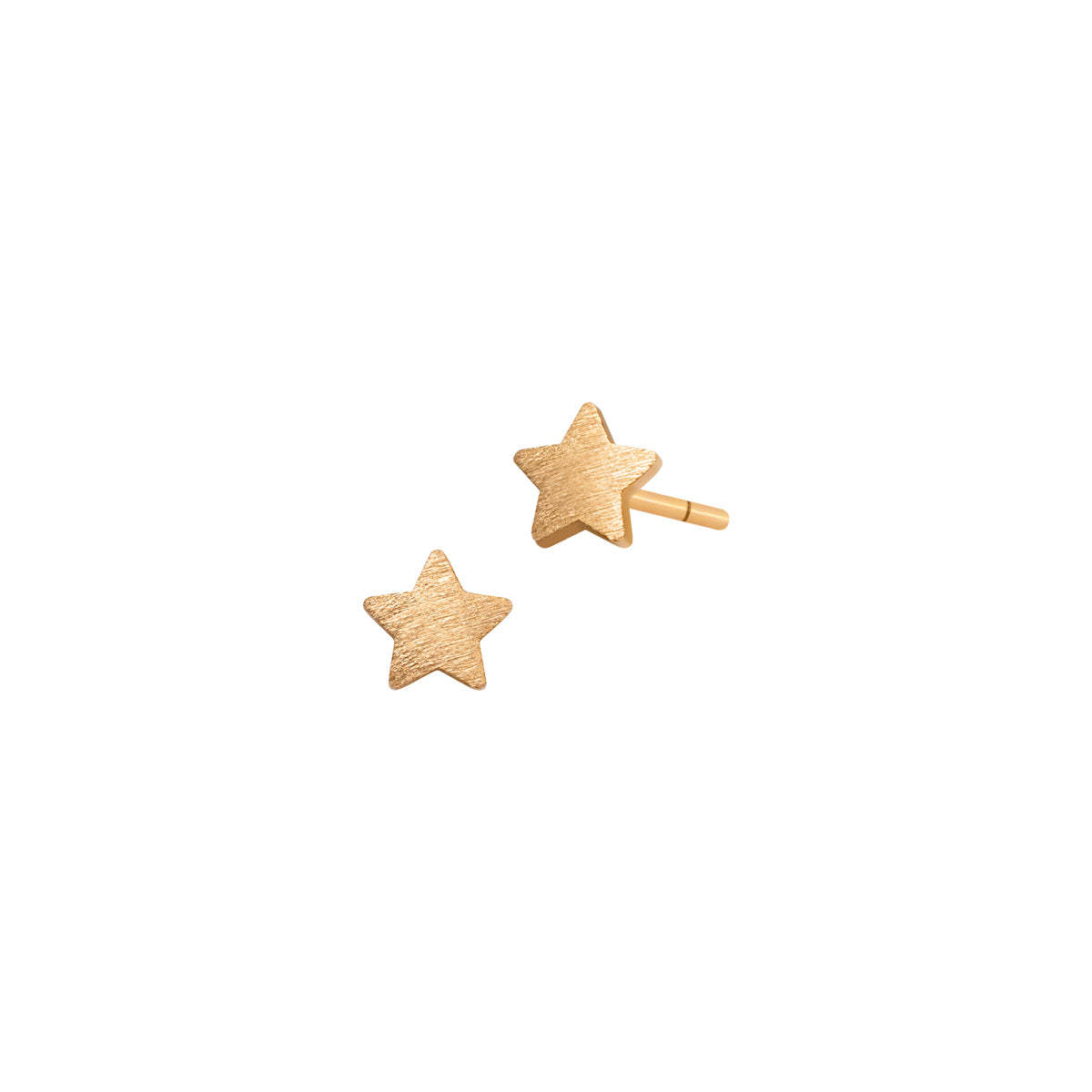 Scratchy Golden Star Earrings For Kids