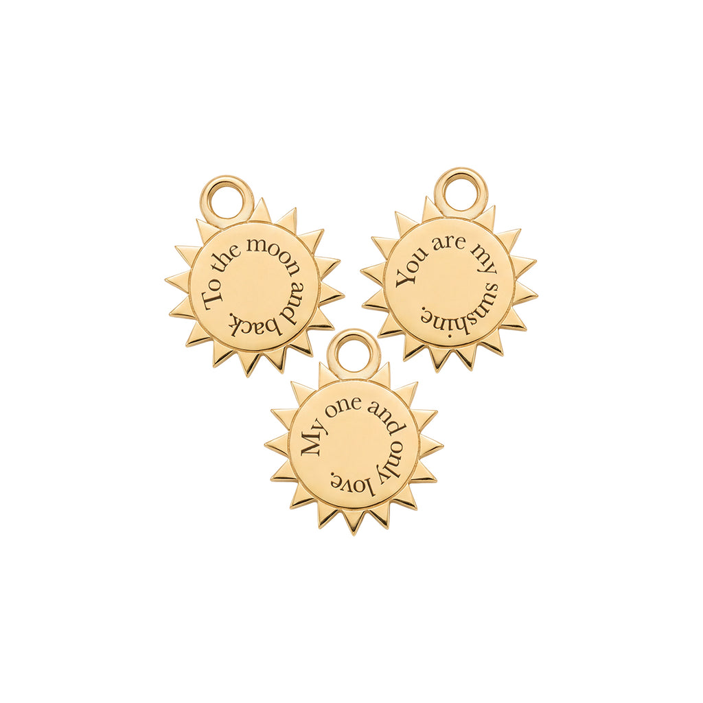 Sentiments Sun Charm