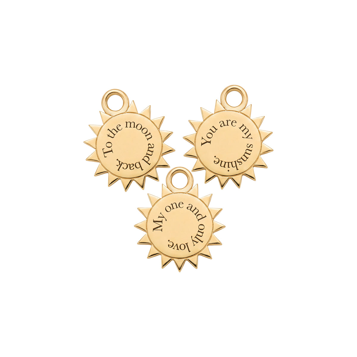 Sentiments Sun Charm