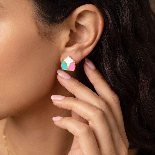 Shibbek Enamel Earrings