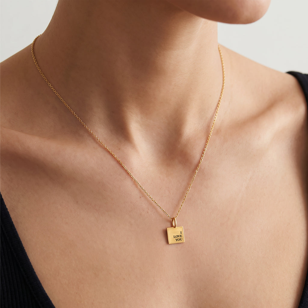 Square Frame Pendant