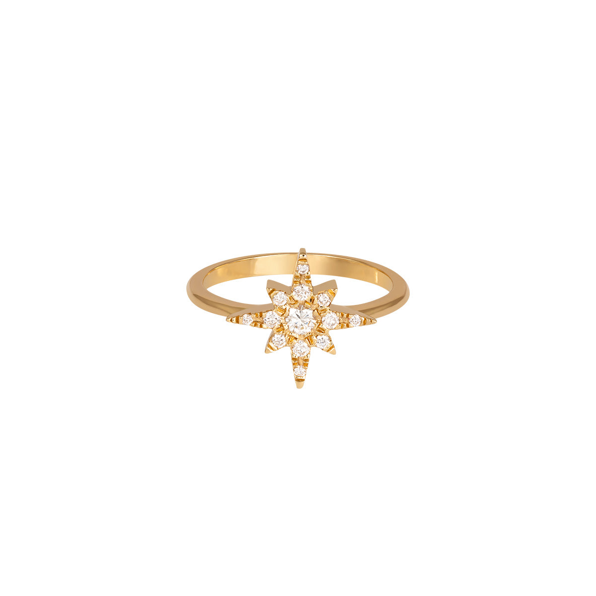 Starburst Diamond Ring