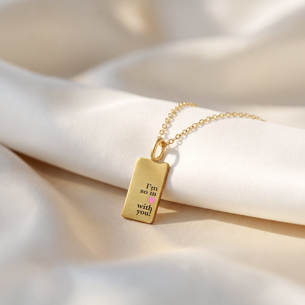 Sentimental Tag Pendant