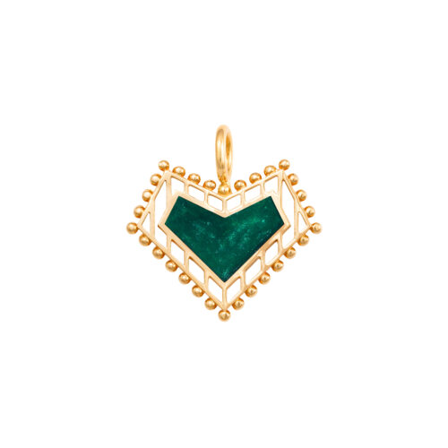 Green Heart Pendant