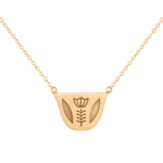 Engraved Finjen Arabi Necklace