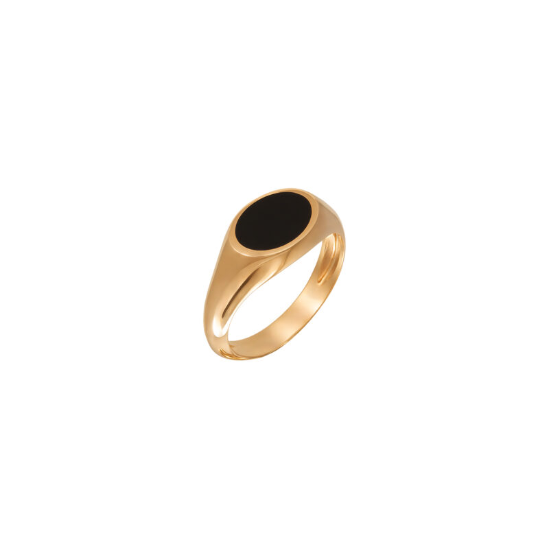 Enamel & Gold Ring